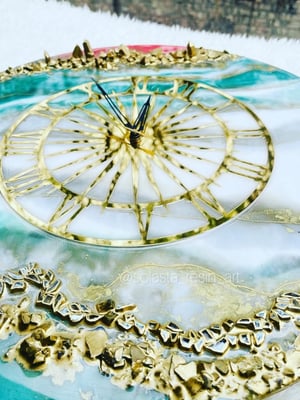 Crystal Sun wall clock — gallery